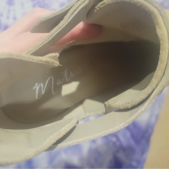 NWOT Free People Women’s Tan Suede Leather Booties Matisse Neil Western Size 9M - Picture 6 of 12